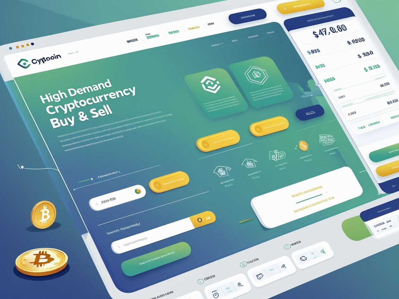 Crypto selling Website